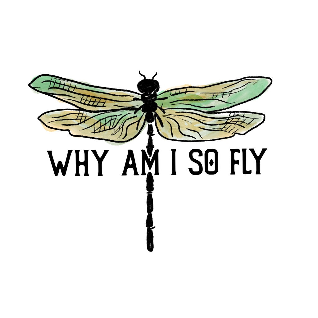 Why am I so Fly? Sticker