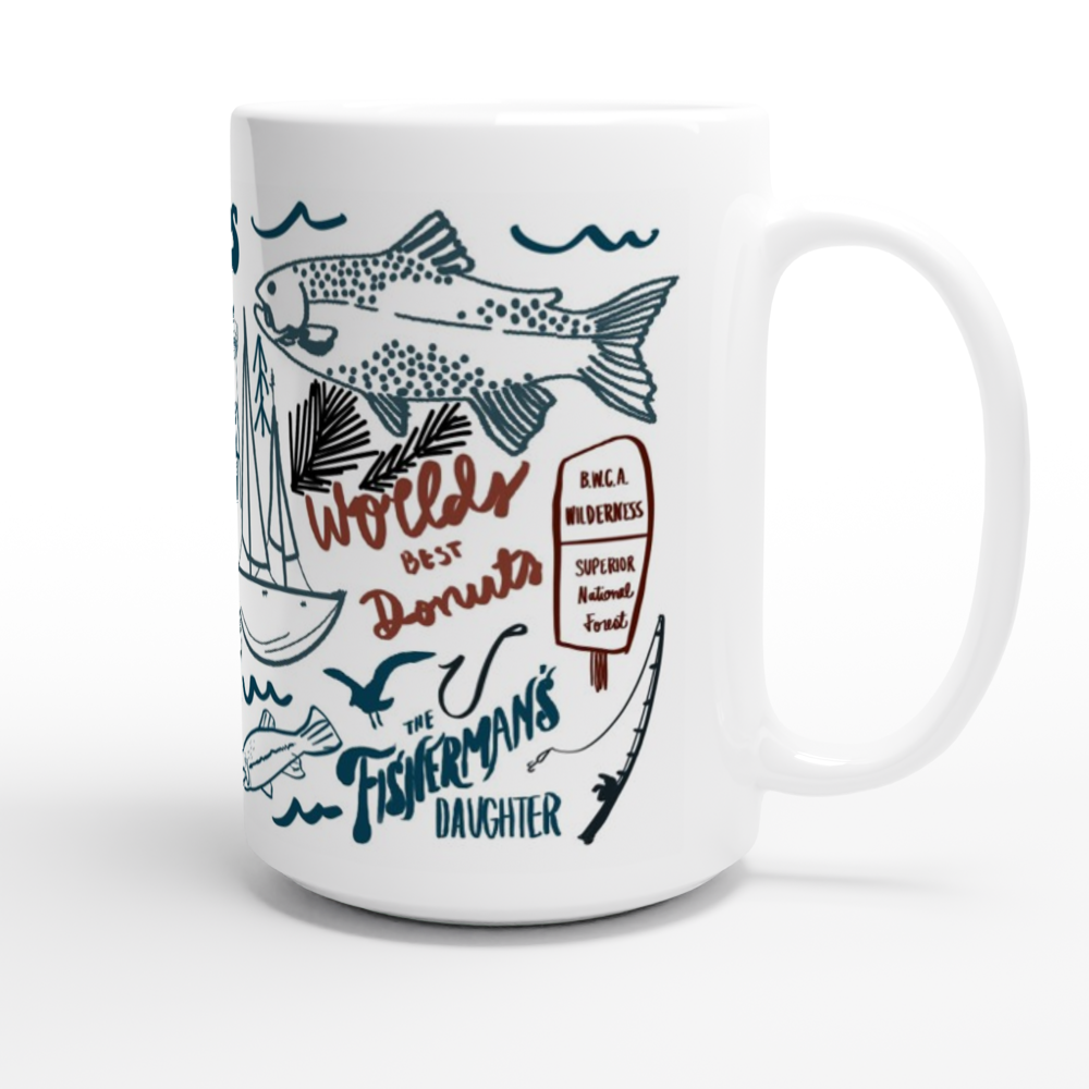 Grand marais 15oz Ceramic Mug