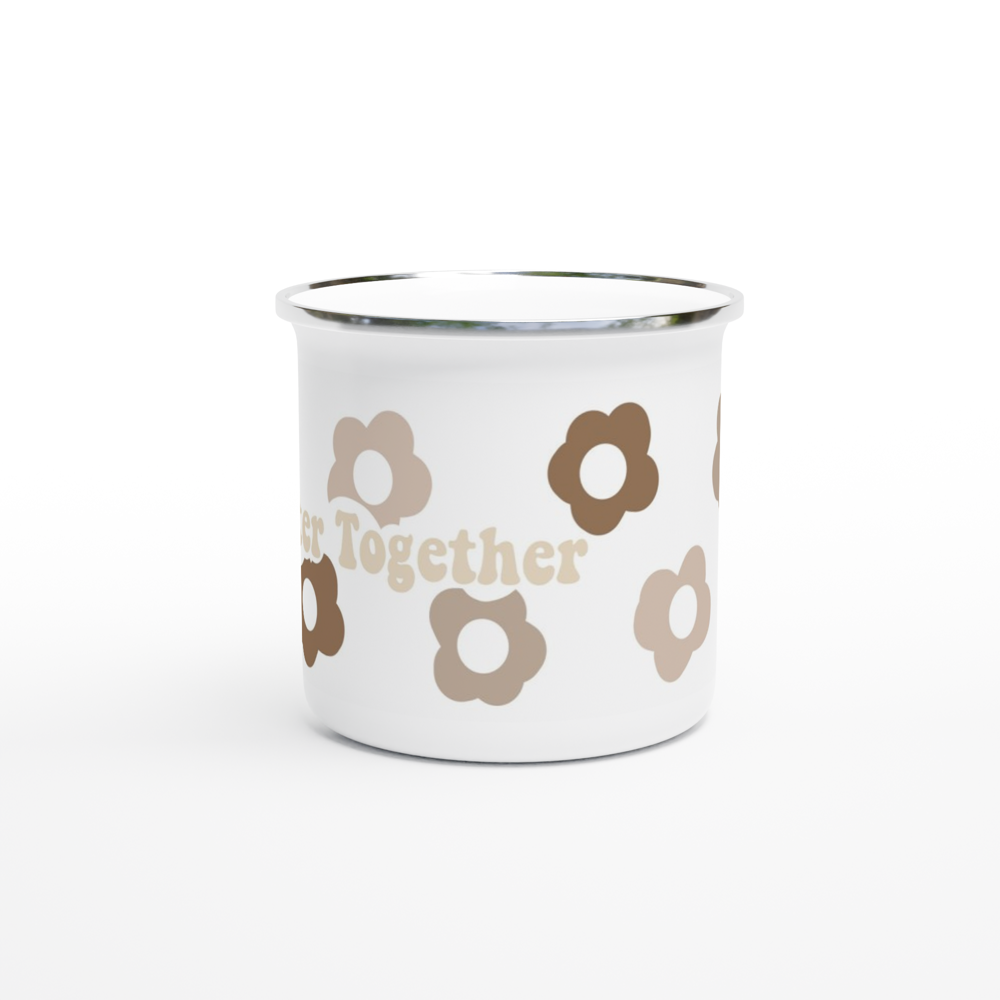 Better together 12oz Enamel Mug
