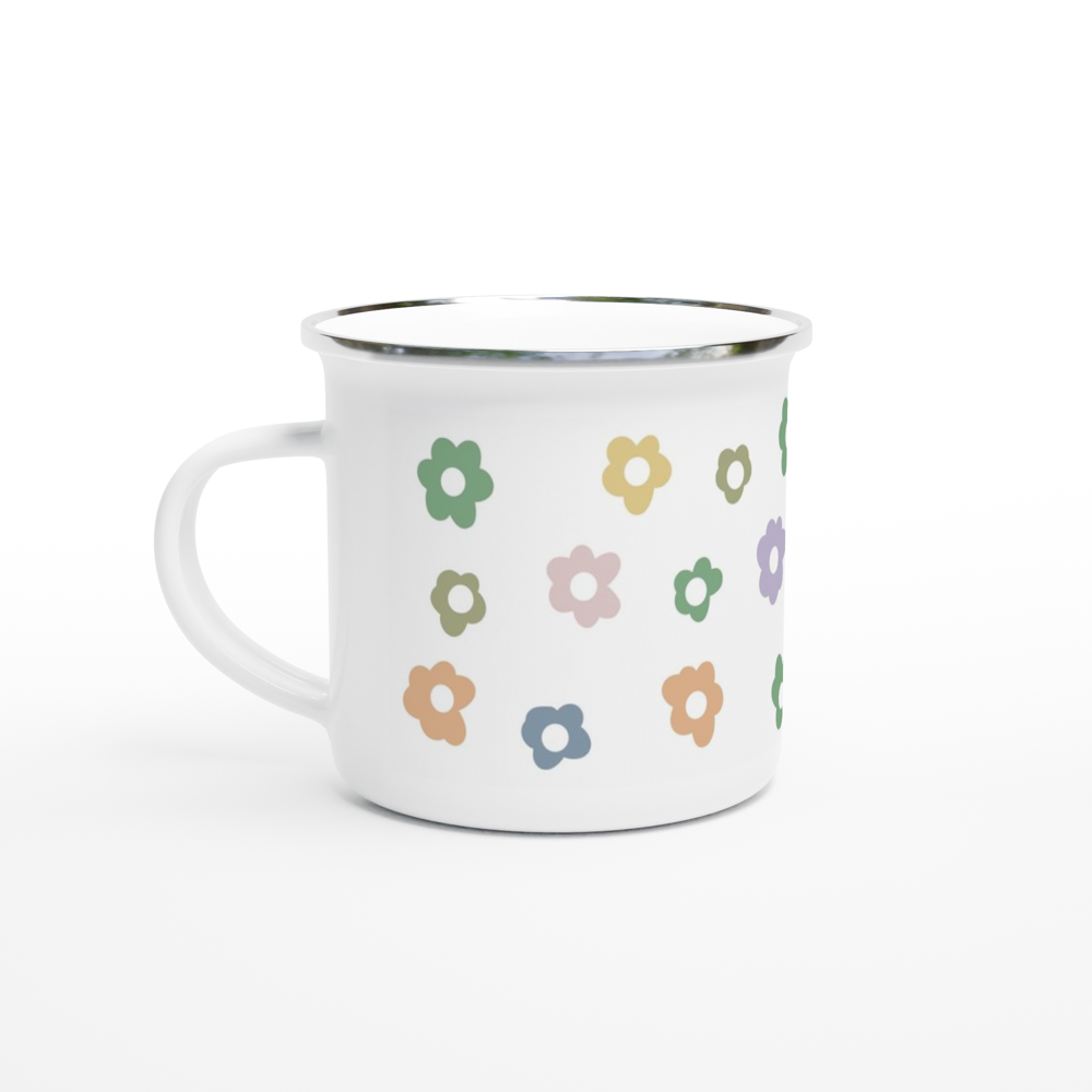 The garden 12oz Enamel Mug