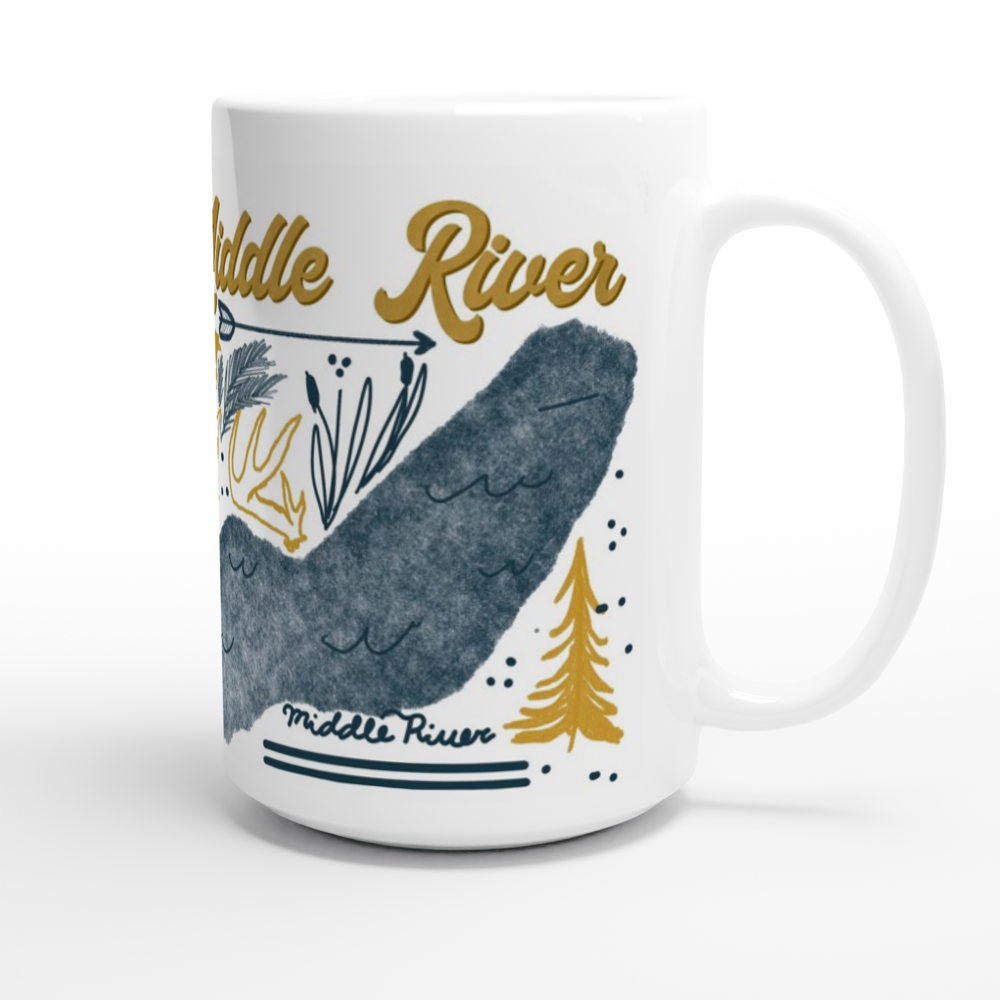Middle River 15oz Ceramic Mug