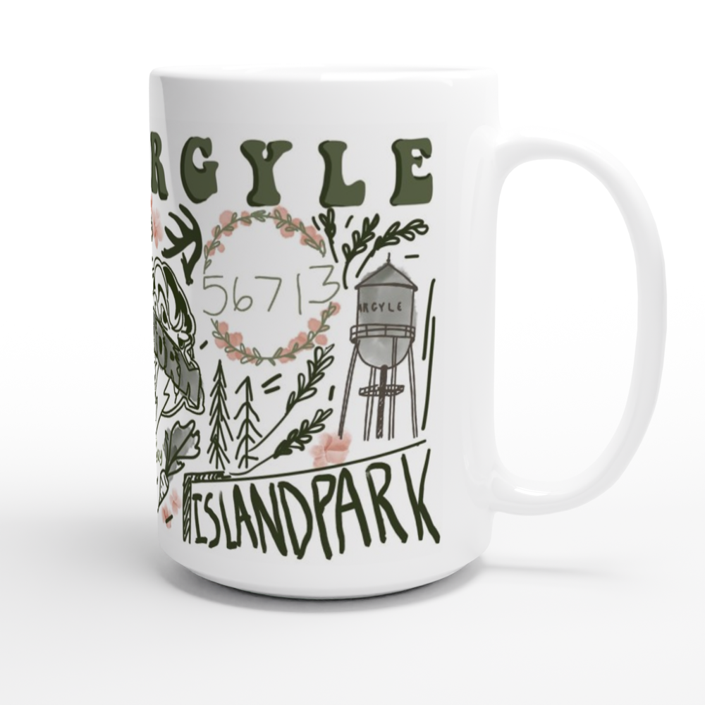 Argyle 15oz Ceramic Mug