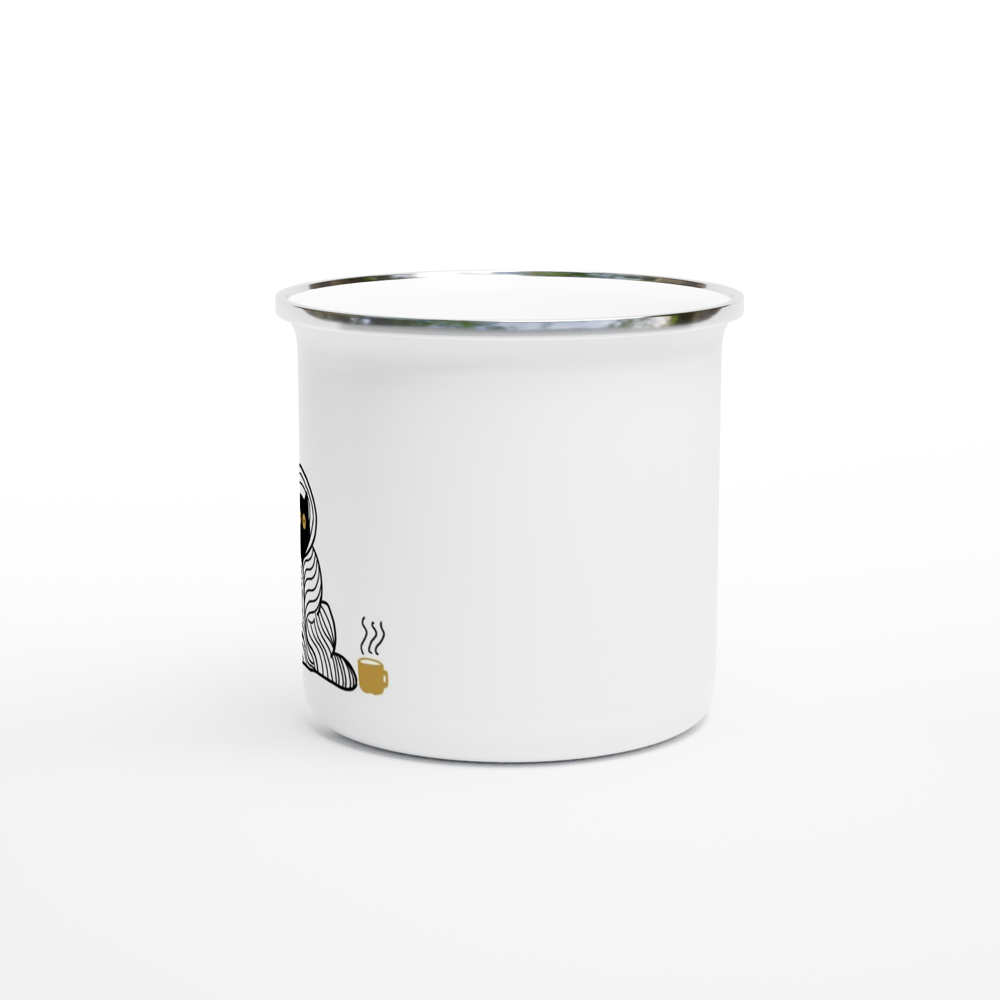 Sweater weather 12oz Enamel Mug