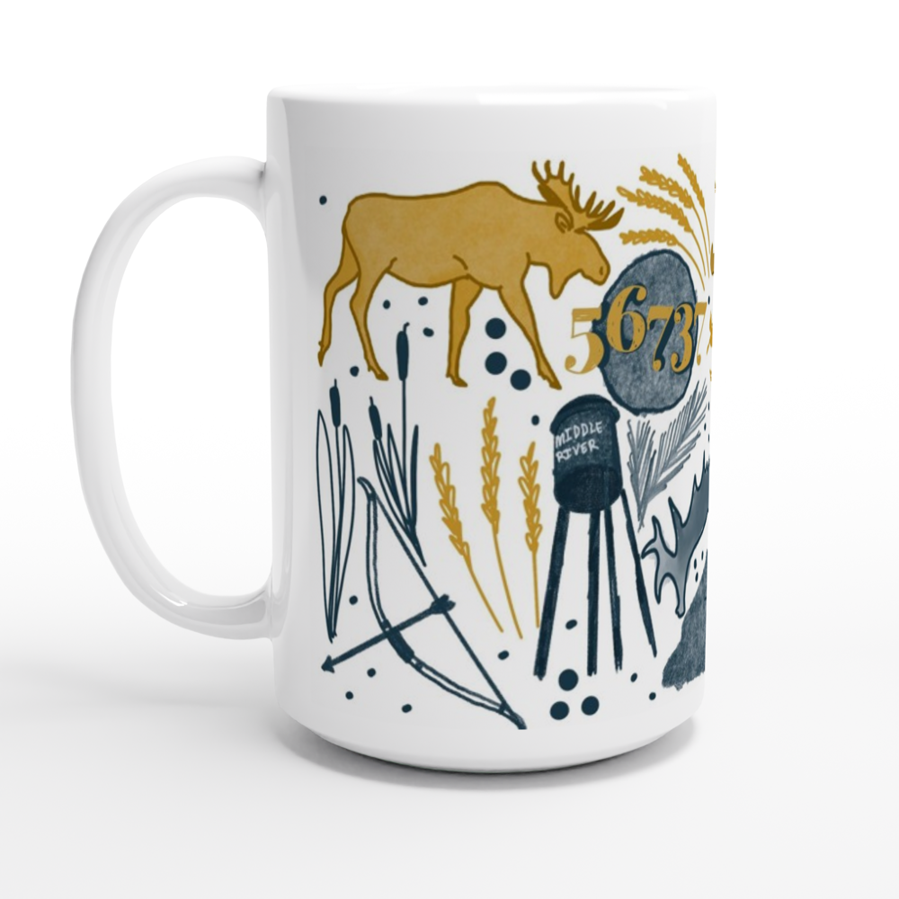 Middle River 15oz Ceramic Mug