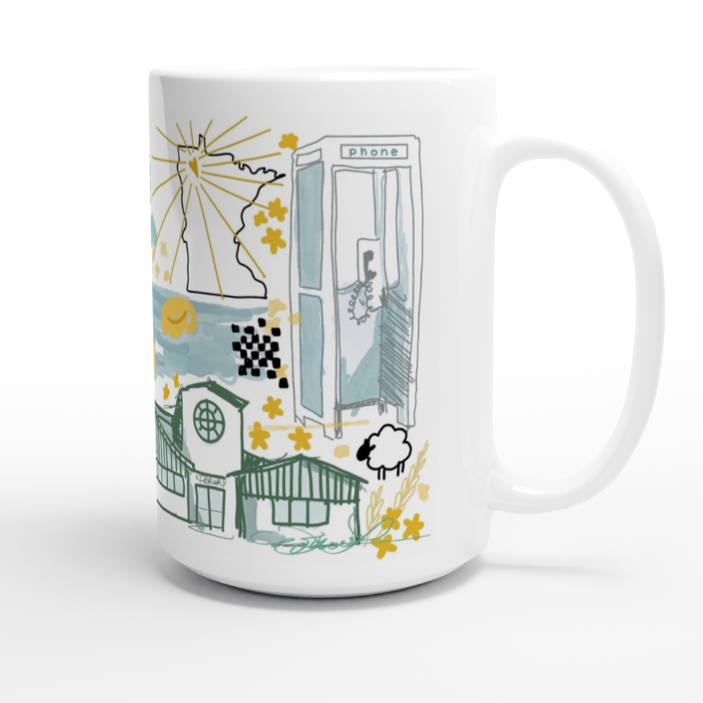 greenbush, MN 15oz Ceramic Mug