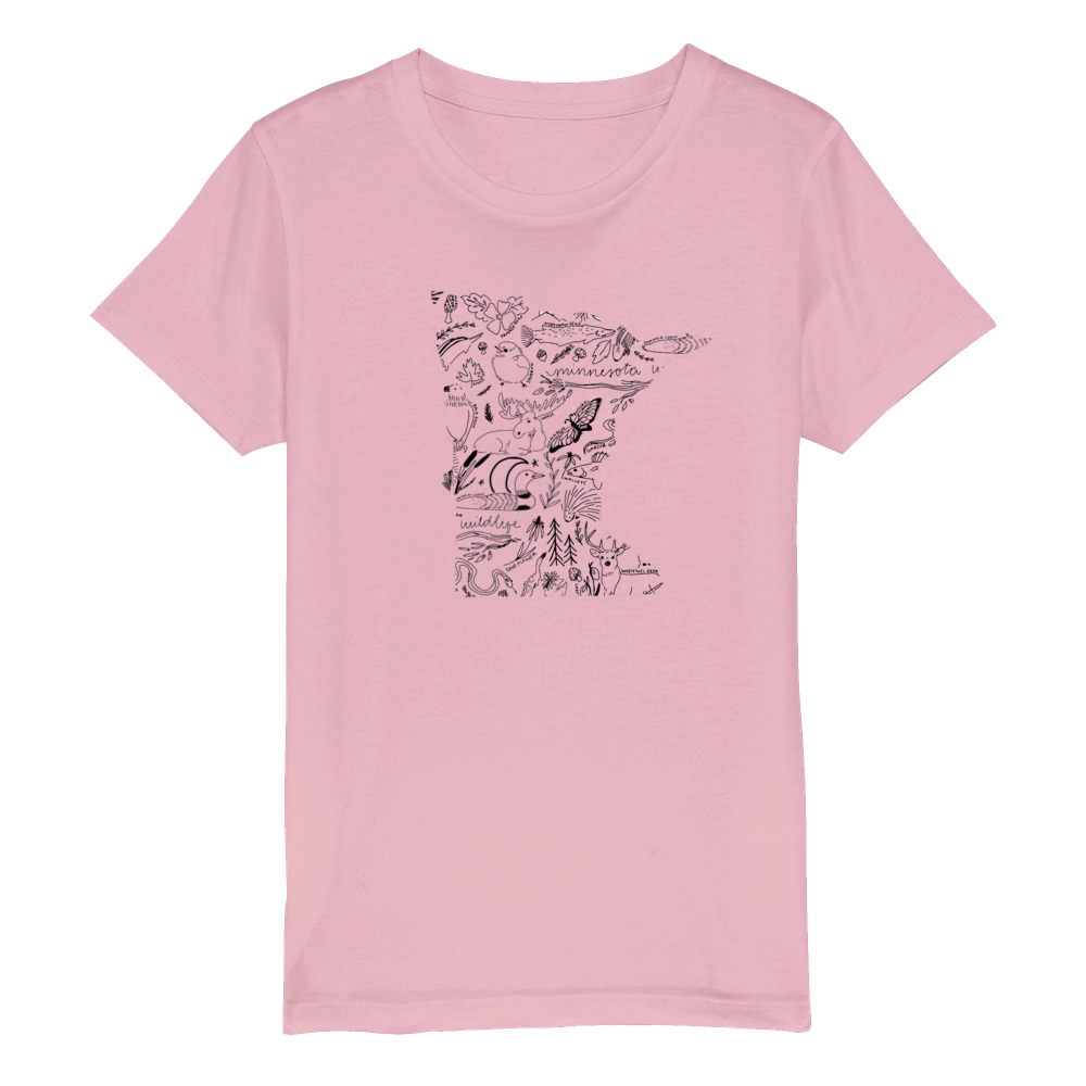 Kids Minnesota Nature tee