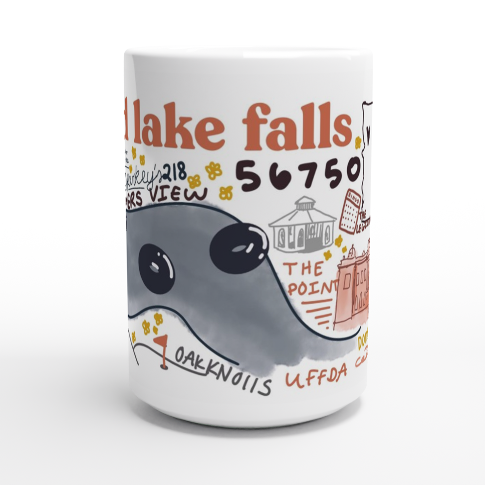 Red lake falls 15oz Ceramic Mug