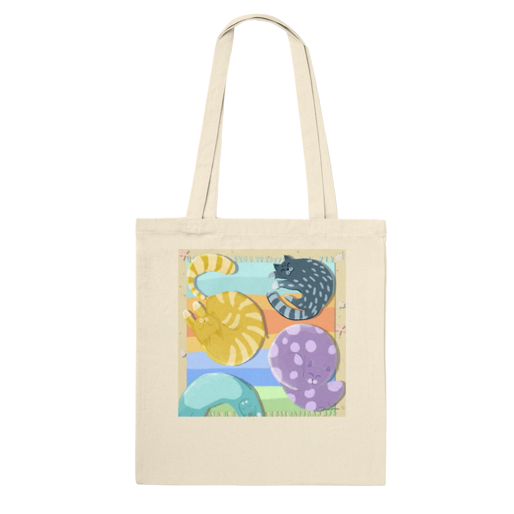 Sleeping Cats Tote