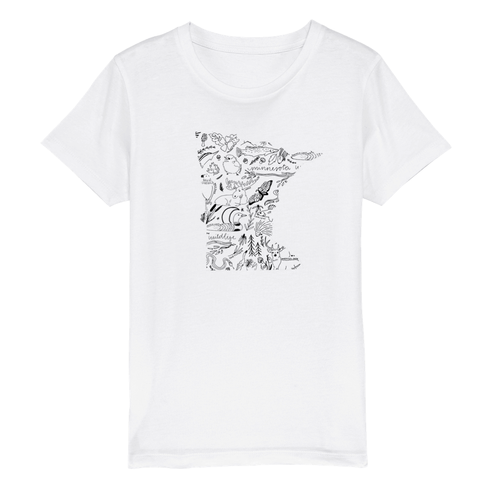 Kids Minnesota Nature tee