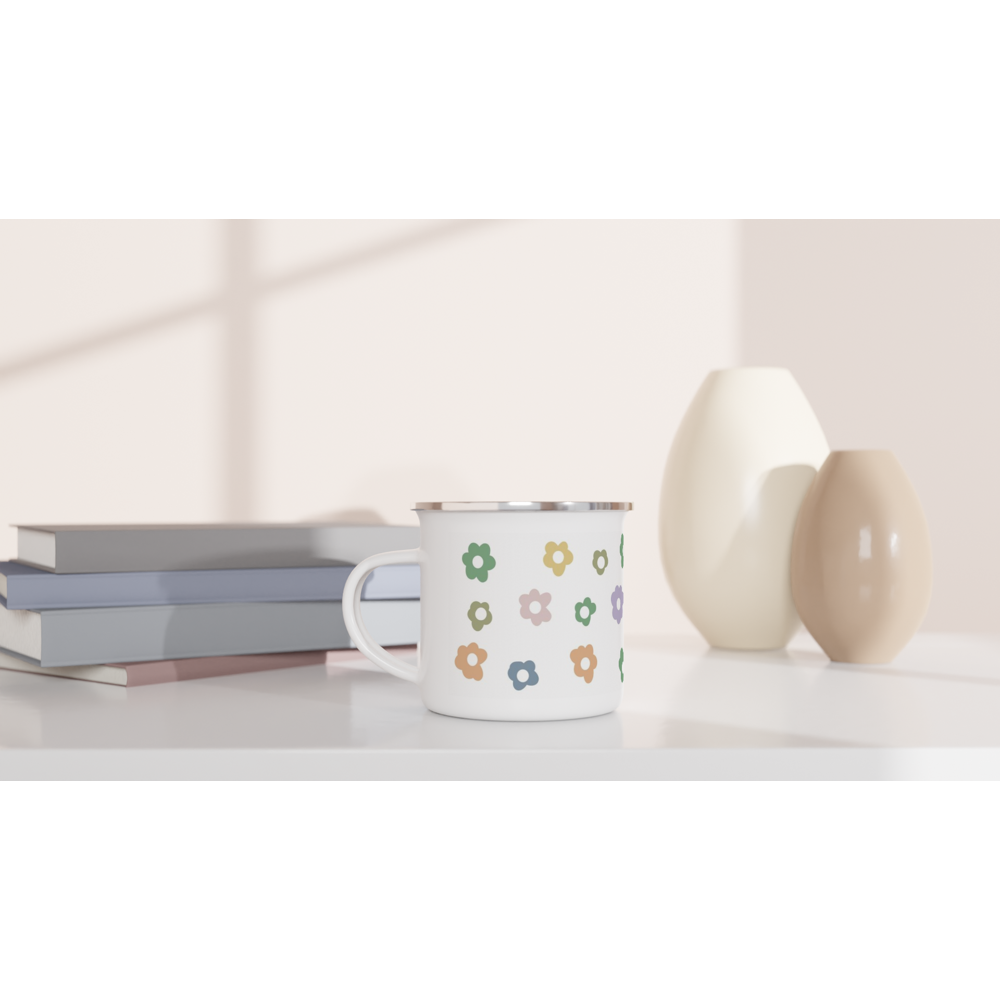 The garden 12oz Enamel Mug