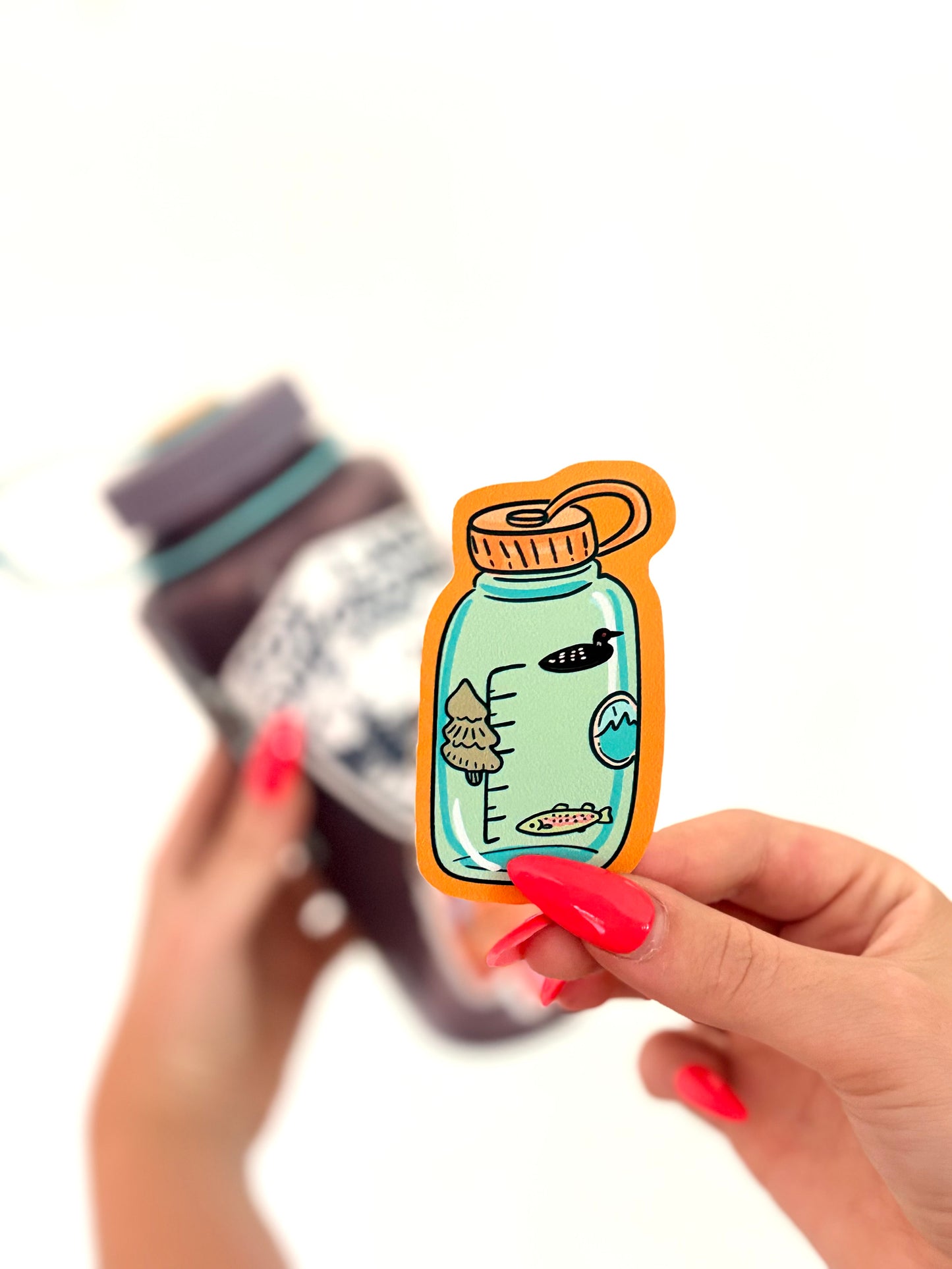 "Mini Drink" Water Bottle Sticker