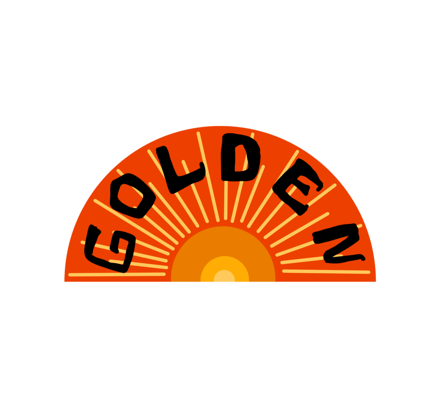 Golden sticker