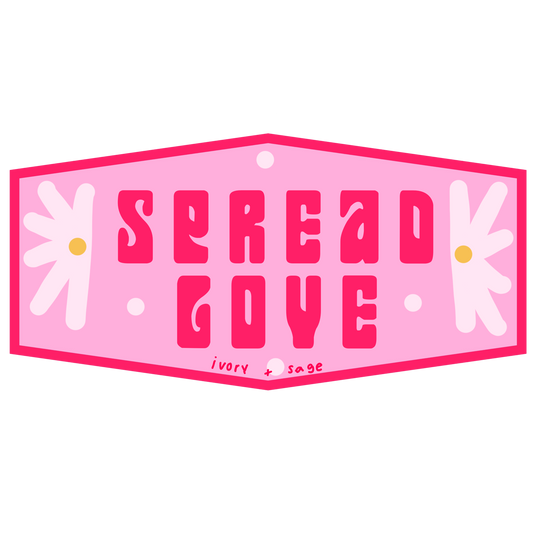 Spread Love sticker