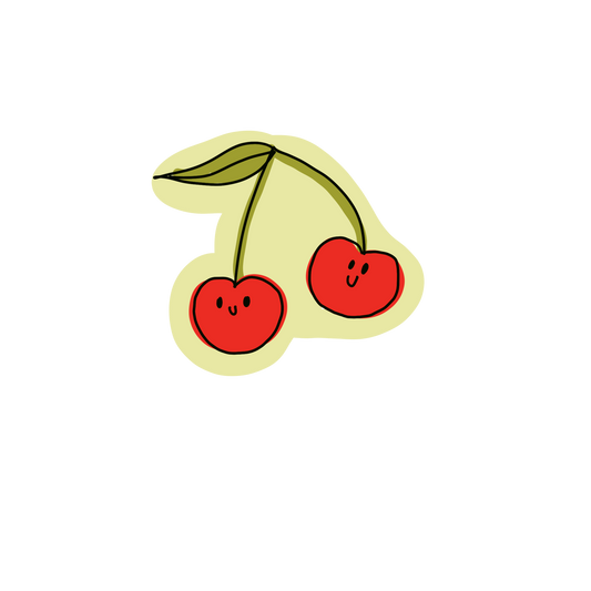 Cherries sticker