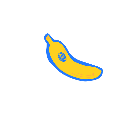 Banana sticker