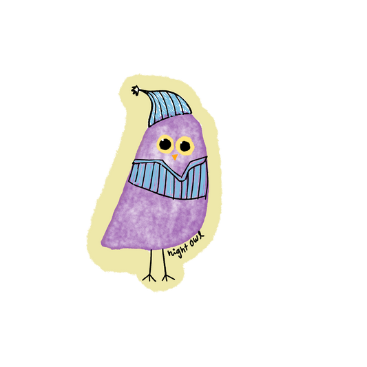 Night Owl sticker