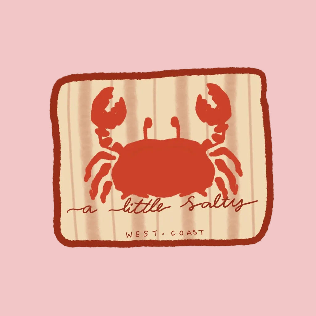 A Little Salty Sticker