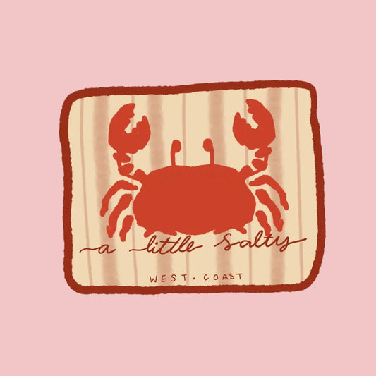 A Little Salty Sticker