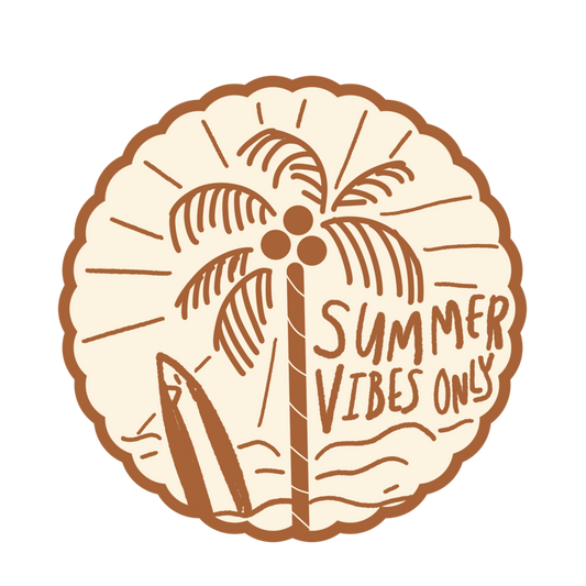 Summer Vibes Only sticker