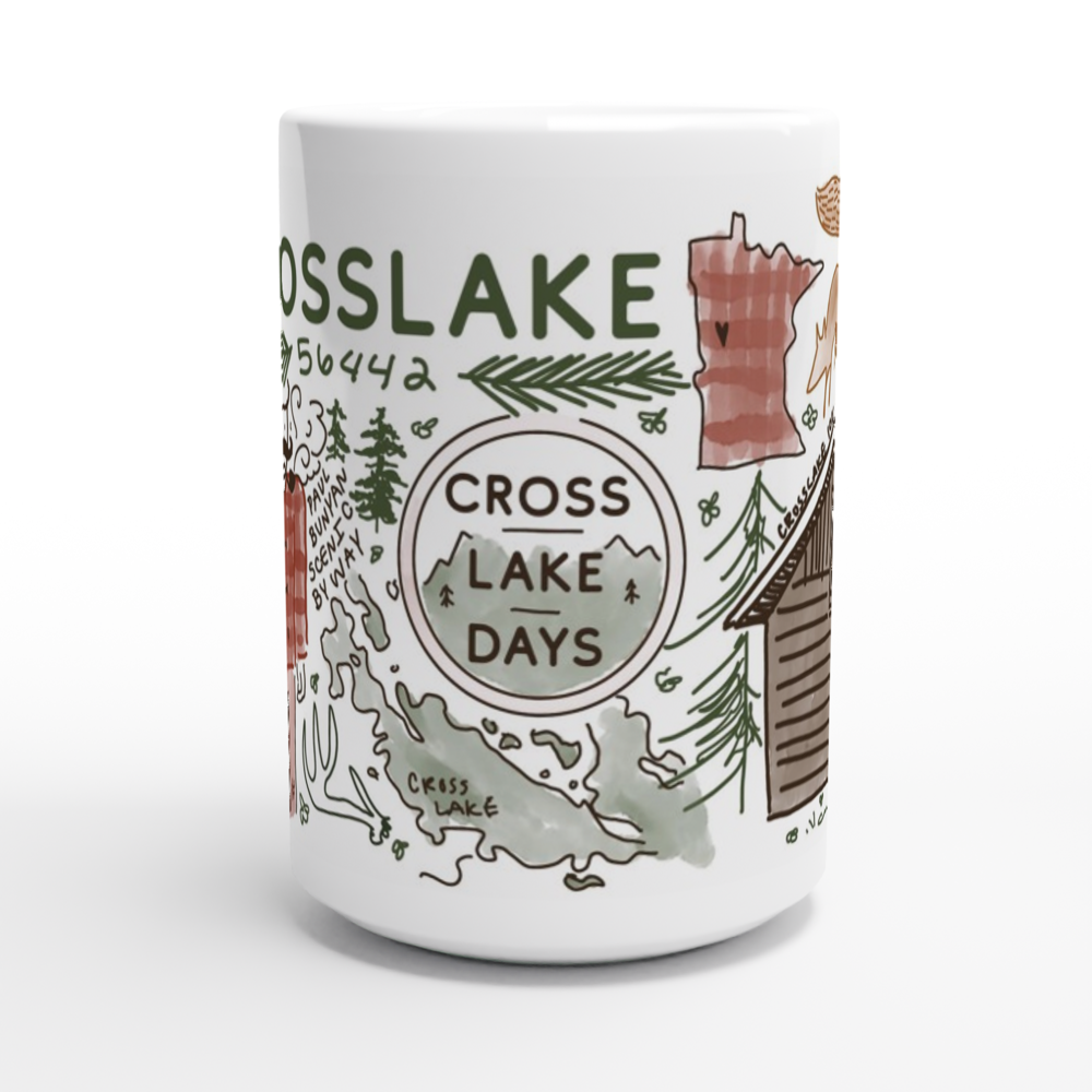 Crosslake 15oz Ceramic Mug
