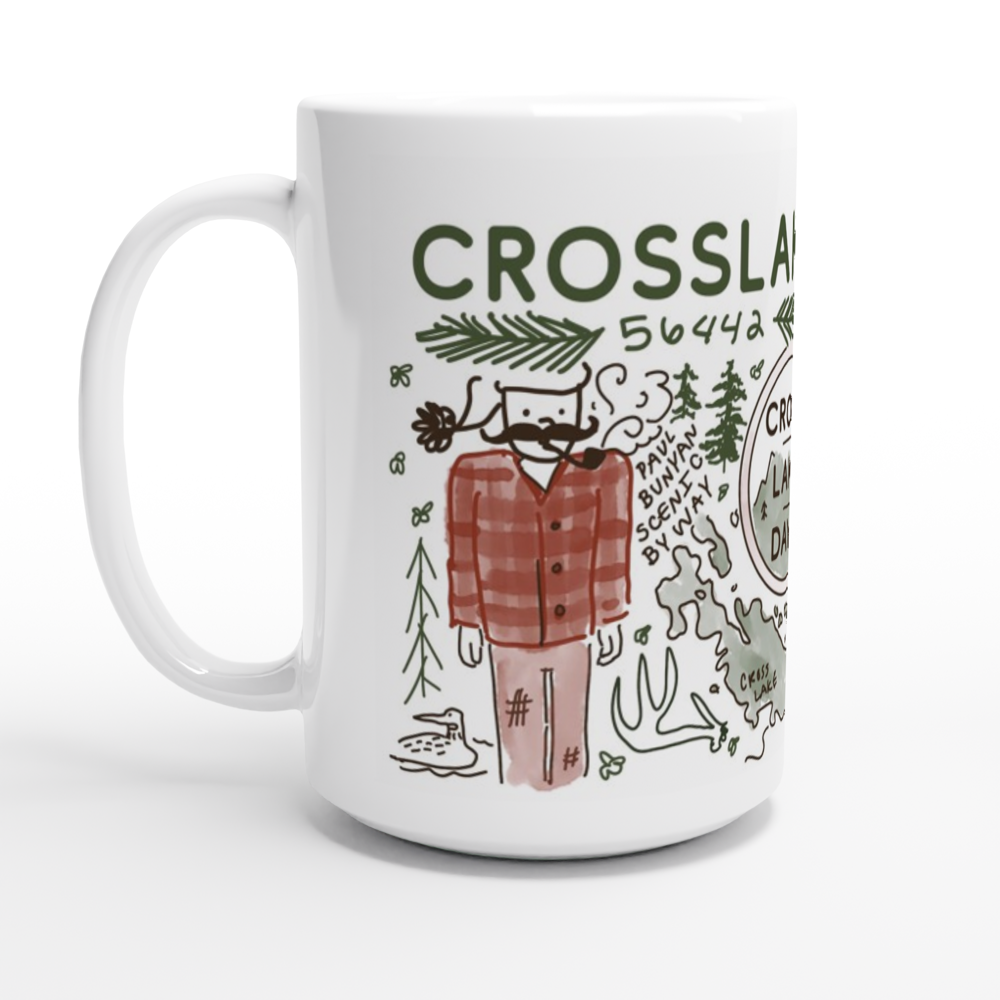Crosslake 15oz Ceramic Mug