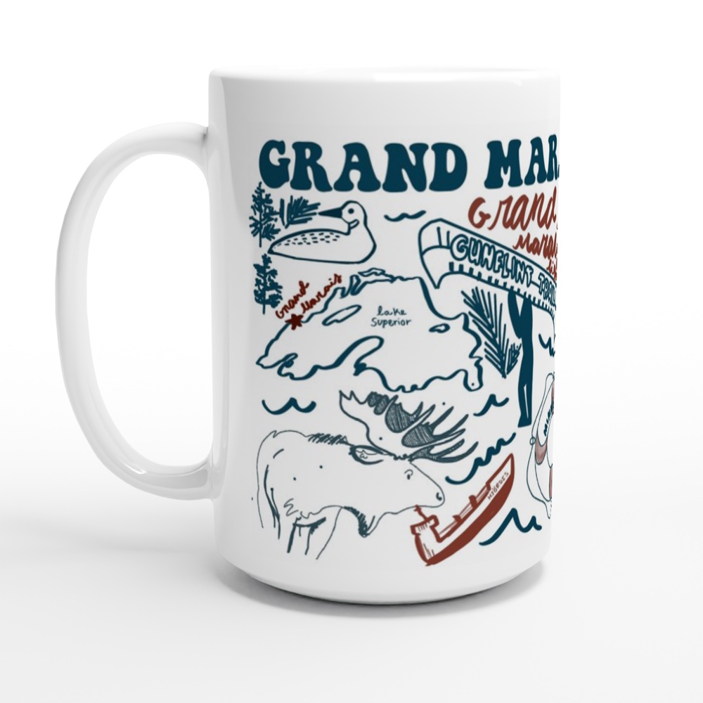 Grand marais 15oz Ceramic Mug