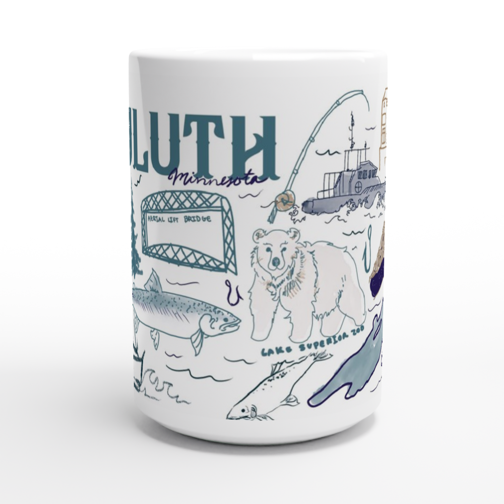Duluth, MN   15oz ceramic mug