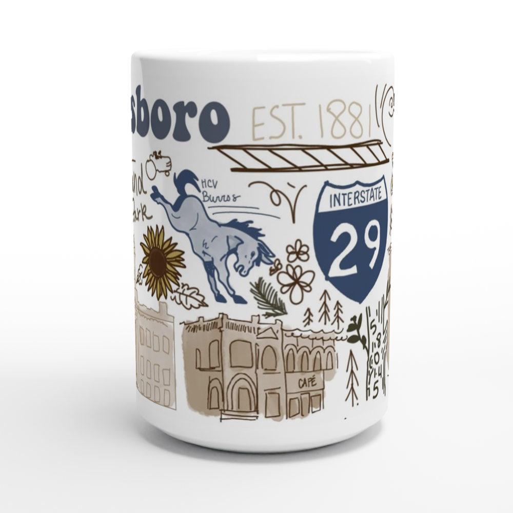 Hillsboro 15oz Ceramic Mug